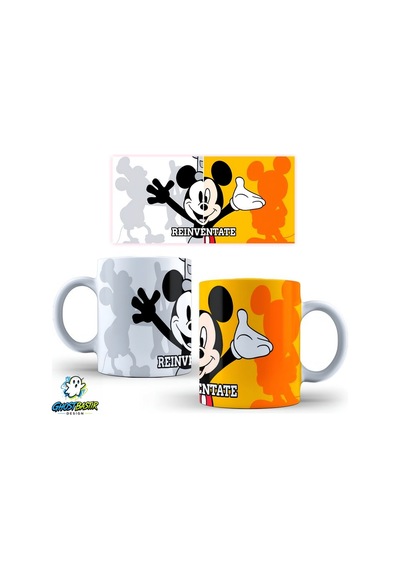 Mickey Mouse Kupa Bardak Tek Adet K0308 Çok Renkli