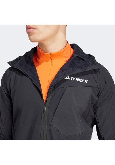 Adidas Terrex Xperior Erkek Siyah Koşu Ceket - Iw9443