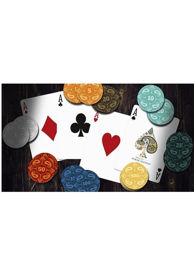 Cartamundi Paisley Poker Red Premium Oyun Kağıdı Limited Edition Koleksiyonluk İskambil Kartları