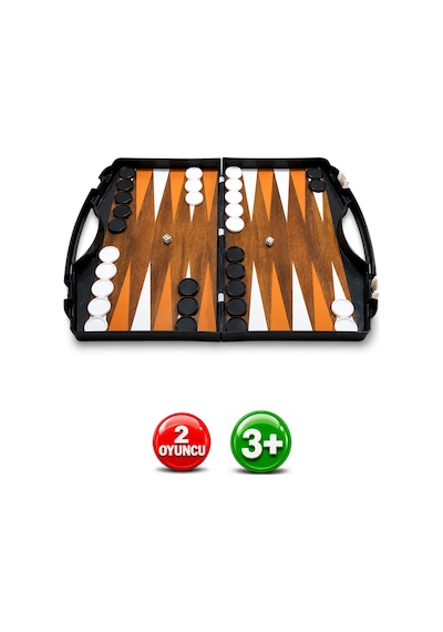 Çantalı Üçü Bir Arada Set - Satranç - Tavla - Dama