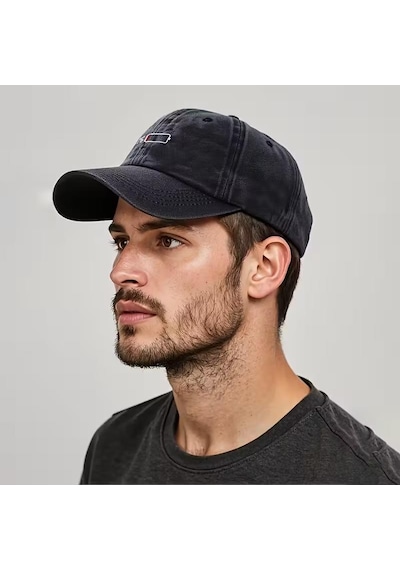 Valkyrie Low Battery Şapka Unisex Vintage Pamuk Ayarlanabilir Baseball Cap Minimal Tasarım Şapka Siyah