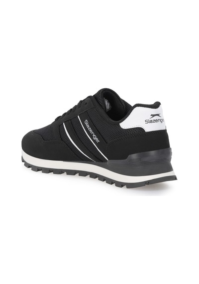 Slazenger Zamback Erkek Siyah / Beyaz Günlük Spor Ayakkabısı Siyah - Beyaz