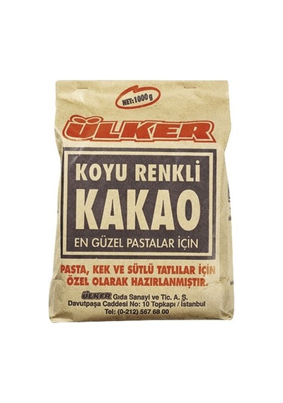 Ülker Kakao 1 Kg Toz - Pastacılık Ve Tatlılar İçin İdeal Tarı 21'li Set