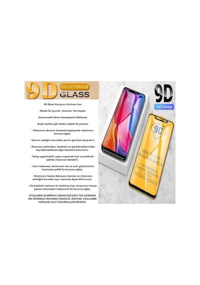 General Mobile Gm 26 Pro 5g Ekran Koruyucu 9d Darbe Emici Kırılmaz Cam Ultra Koruma Tam Kaplar
