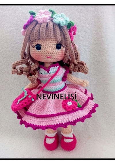 Amigurumi Gökçin Bebek Çok Renkli