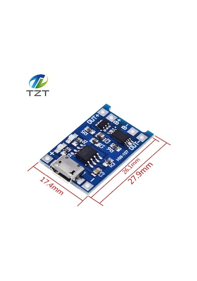 Mikro Usb Şarj Devresi 10 Adet ( Tp4056 )