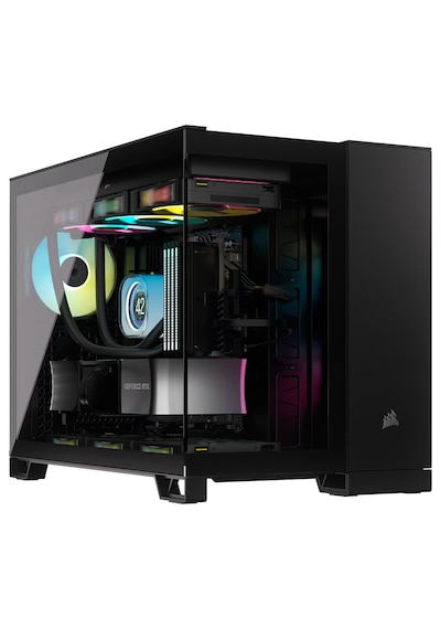 Corsair İcue Lınk 2500x Rgb Temperli Cam Usb 3.2 Mid Tower Matx Gaming Kasa Cc-9011267-ww