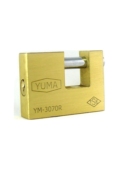 Yuma Kayar Milli Pirinç Asma Kilit 68 Mm - Yeni Tip Diğer