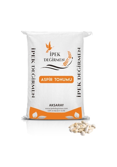 İpek Değirmen Aspir Tohumu 25 kg Papağan ve Güvercinler İçin Taze Yağlı Tohum