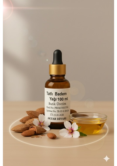 Aktar Diyarı Tatlı Badem Yağı 100 ML