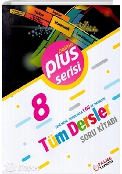 Palme Yayınları 8.sınıf Lgs Plus Tüm Dersler Soru Kitabı