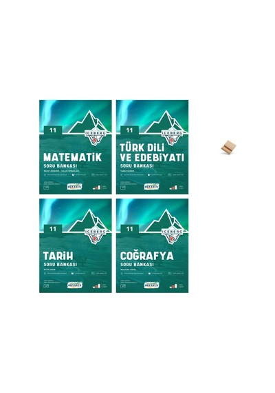 Okyanus 11. Sınıf Iceberg Matematik Edebiyat Tarih Ve Coğrafya 4lü Set Soru Bankası + Telefon Standı