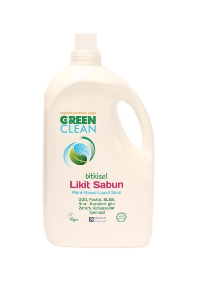 Green Clean Organik Portakal Yağlı Likit Sabun 2750 ML