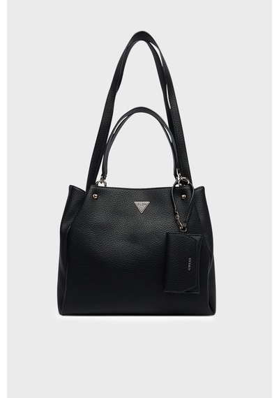 Guess Lorella Logolu Çıkarılabilir Askılı Çanta Hwbg236230 Kadın Çanta Hwbg23 6230 Bla Siyah