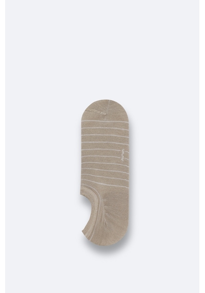 Avva Erkek Bej Bambu Karışımlı Sneaker Çorap B008514