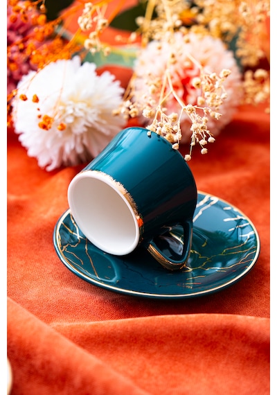 Acar Milla Porselen Kahve Fincan Takımı 6'lı