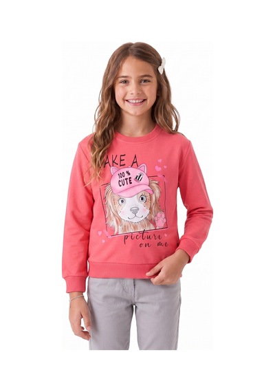 Onloox Kız Çocuk Mercan Kız Çocuk Mercan Pamuklu Bisiklet Yaka Uzun Kollu Regular Köpekcik Baskılı Sweatshirt 3 Yaş Onloox Kız Çocuk Mercan Kız Çocuk Mercan Pamuklu Bisiklet Yaka Uzun Kollu Regular Köpekcik Baskılı Sweatshirt 3 Yaş