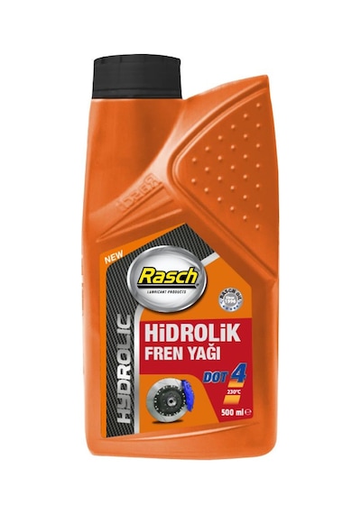 Rasch Hidrolik Fren Yağı Dot4 230 C - 500 Ml. - 1 Adet