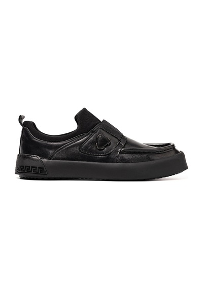 Black Safari + Black Stretch Sneaker Erkek Ka-26y-alfa5426 John May Munıh Shoe
