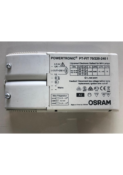 Osram Metal Halide Elektronik Balast Powertronic Pt-fıt 70w/220-
