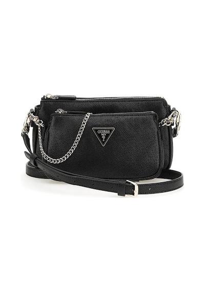 Guess Noelle Saffiano Mini Kadın Çapraz Çanta Hwzg9672710 Siyah