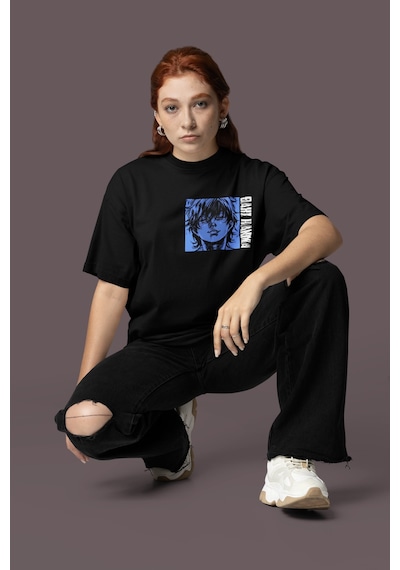 Baki Hanma Baki Wiki Revenge Believe Sırt Baskılı Unisex Oversize Siyah