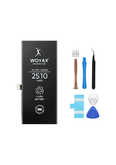 Apple Uyumlu iPhone 12 Mini Batarya 2510mAh Woyax  Premium Batarya