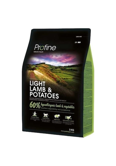 Profine Light Kuzu Etli ve Patatesli Yetişkin Köpek Maması 3 KG