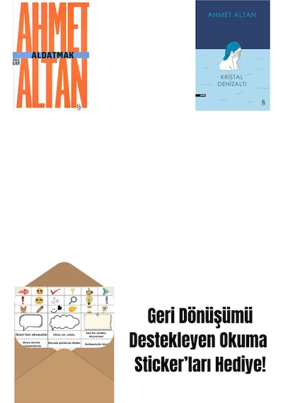 Aldatmak - Yalnızlığın Özel Tarihi Cep Boy + Kristal Denizaltı + Okuma Sticker'ları