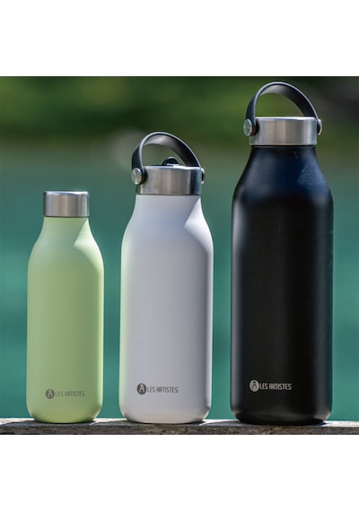 Les Artistes Paris Isı Yalıtımlı Çelik Termos 1000ml Grey Gri