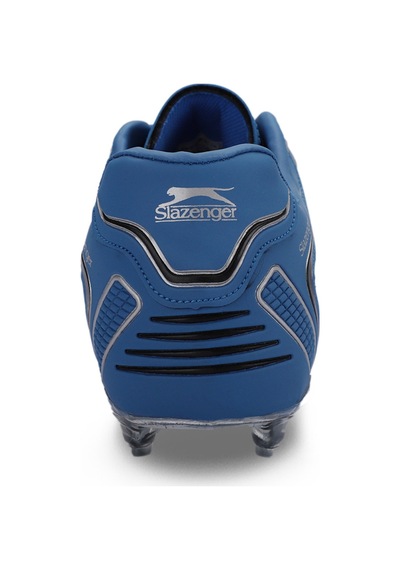 Slazenger HUGO KR Erkek Halı Saha Gri / Mavi Futbol Ayakkabısı