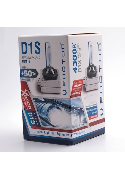 D1S 4300K +%50 Fazla Işık OEM Ampul