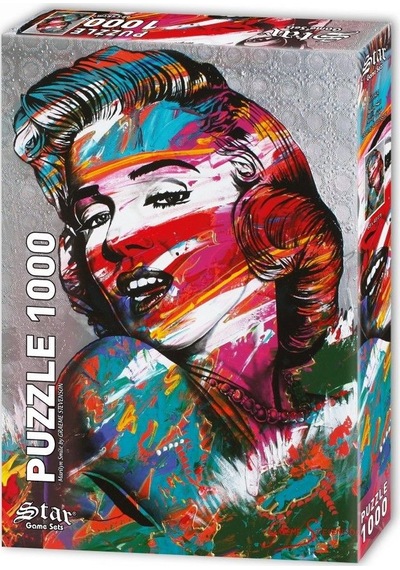 Star Puzzle 1000 Parça Marilyn Gülüşü Puzzle