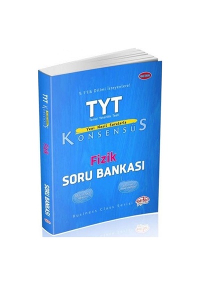 Tyt Fizik Soru Bankası Konsensüs - Editör Yayınevi