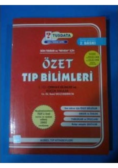 Tıp Bilimleri Cilt 3 Tusdata Özet