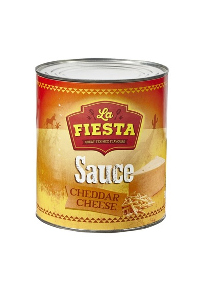 La Fiesta Cheddar Sos 3kg - Kullanıma Hazır Meksika Sosu Tarı