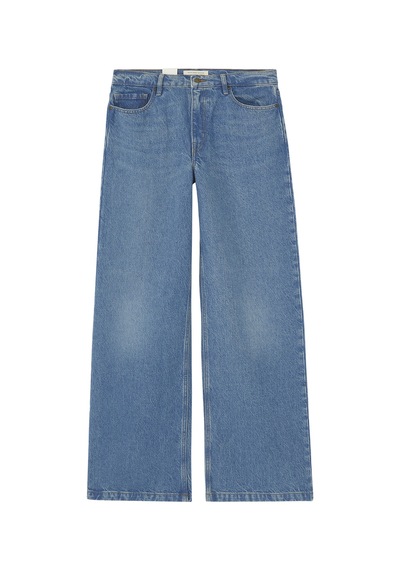 Outland Denim Mimi Geniş Paça Kot Pantolon Mavi