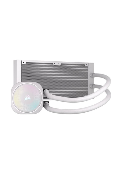Corsaır Nautılus 240 Rs Argb R2120 Argb Fanlı 240mm Sıvı Beyaz İşlemci Soğutucu-cw-9060094-ww