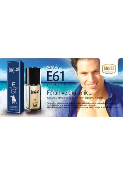 Sansiro E61 Erkek Parfüm EDP 50 ML