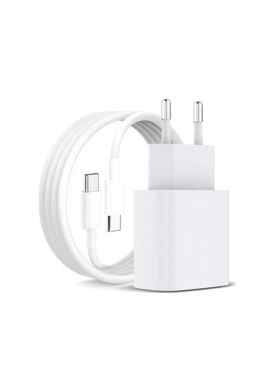 Ferro W35 Apple Uyumlu iPhone Tüm Serilere Hızlı 35w Usb-c Adaptör Başlık & Kablo