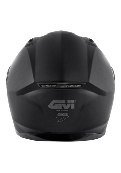 50.7 Kapalı Fullface Motosiklet Kaskı Mat Siyah