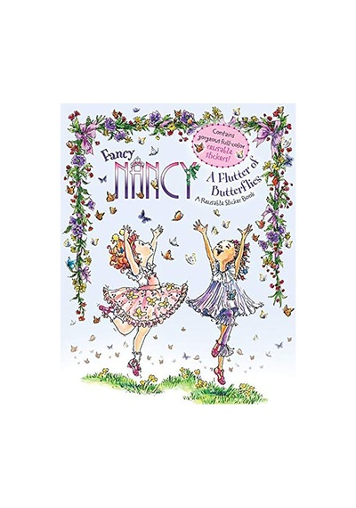 Fancy Nancy: A Flutter Of Butterflies Reusable Sticker Book