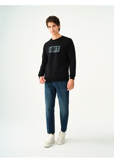 LOFT Regular Fit Erkek Sweatshirt Lf2038243 Q1.v1 Siyah