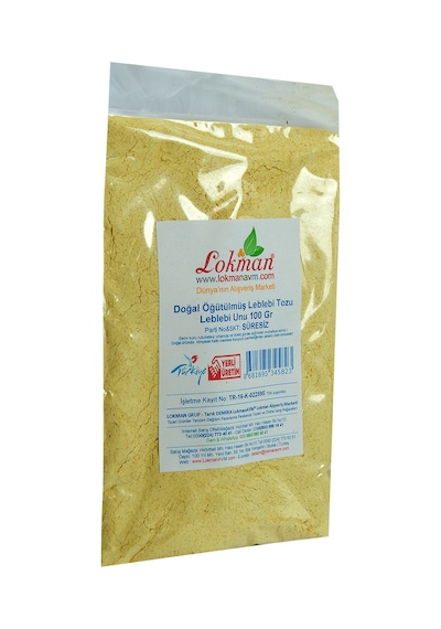 Lokman Doğal Öğütülmüş Leblebi Tozu 100 G