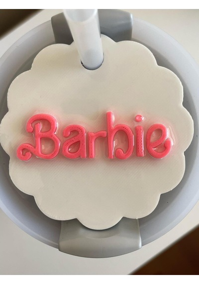 Baby Girl Kapağı Quencher İle Uyumlu Pembe Prenses Termos Kapağı Beyaz