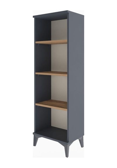 Arges Dolap 3 Raflı 44x30x134 Antrasit-çam Antrasit