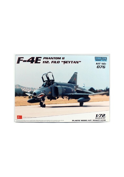 Hobbytime 076 1/72 F-4e Phantom Iı, 112.filo Şeytan Plastik Maketi