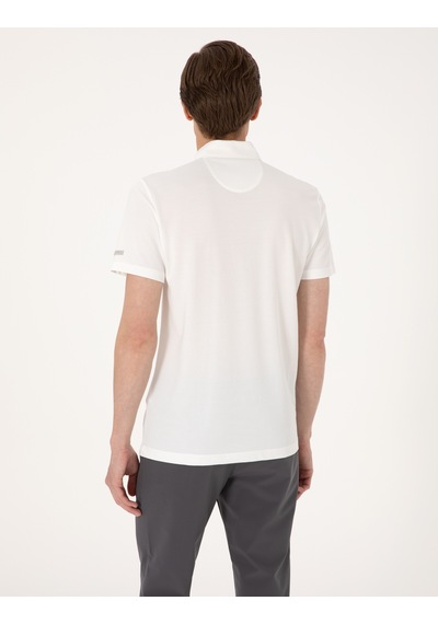 Pierre Cardin Erkek Ekru Tişört 50302623-vr019 Ekru