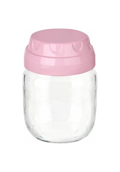 3 Adet Vintage Dekoratif Cam Kavanoz 425ml - 14,3 Oz