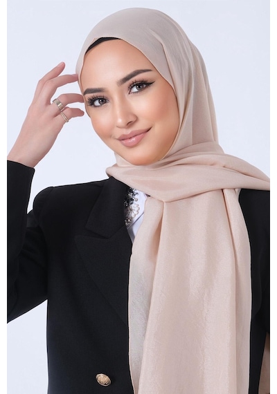 Harem Scarf Brisa Vual Şal - Nohut - Açık Bej